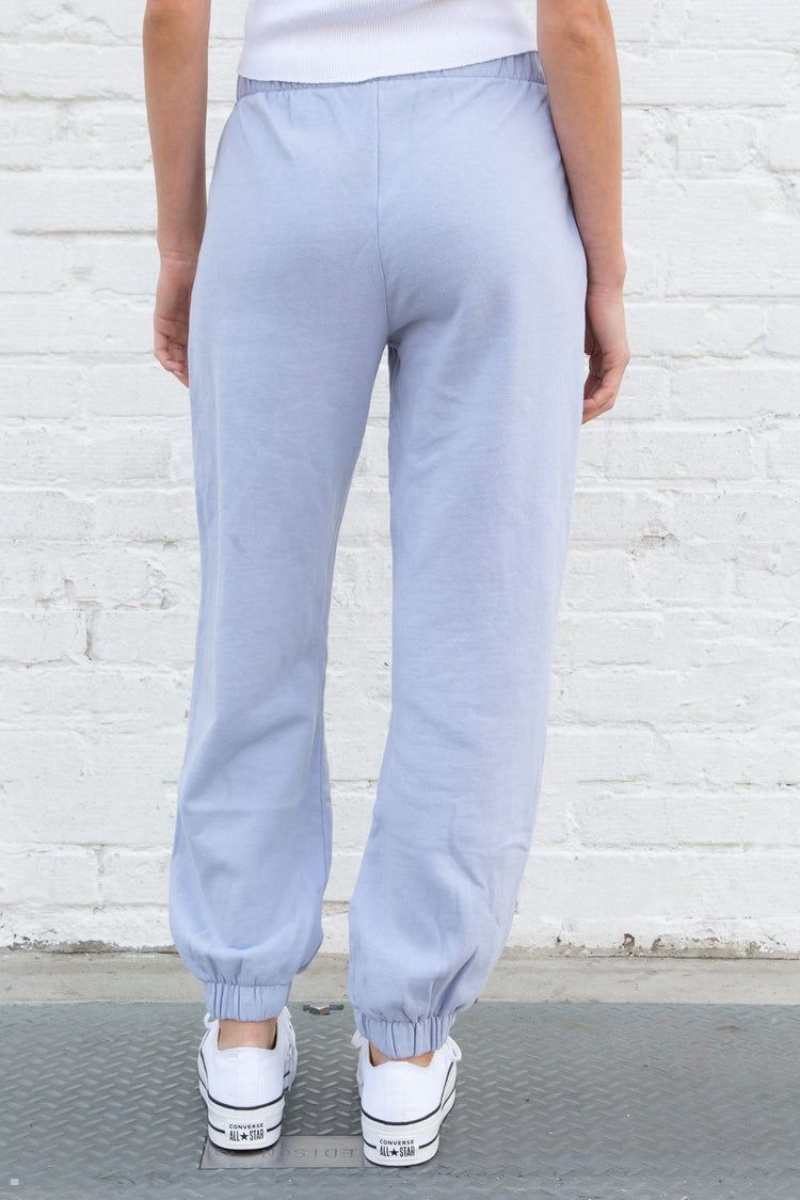 Pantalon Survêtement Brandy Melville Rosa Bleu Clair | DTE-57898861